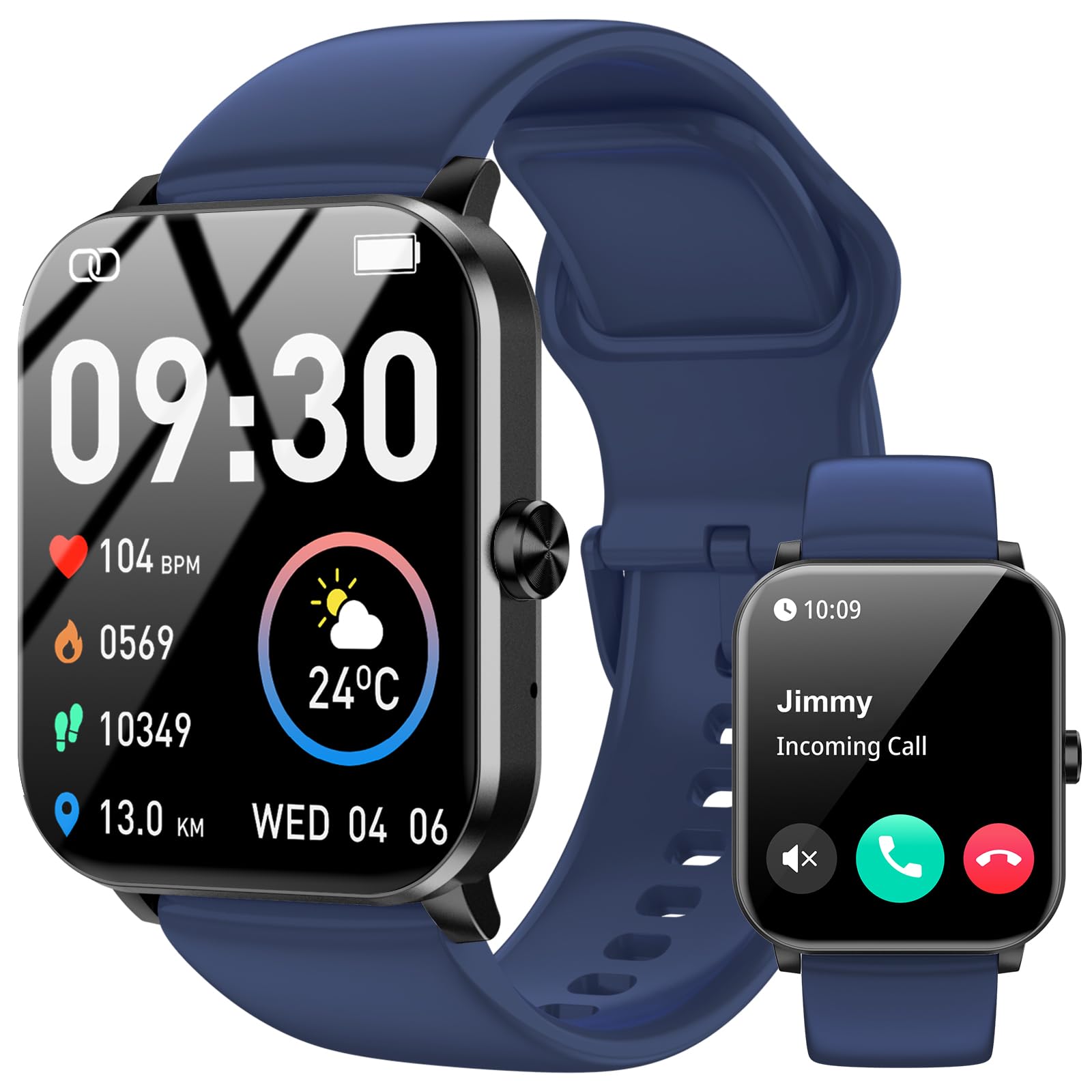 Smart Watch for Men & Women - 1.85