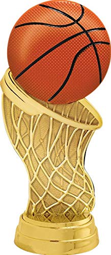 Custom Engraved Basketball Trophies & Hoops Awards - Personalized Kids Sports Recognition Prize for Basketball Tournaments, Team Achievements & Youth Sports Events