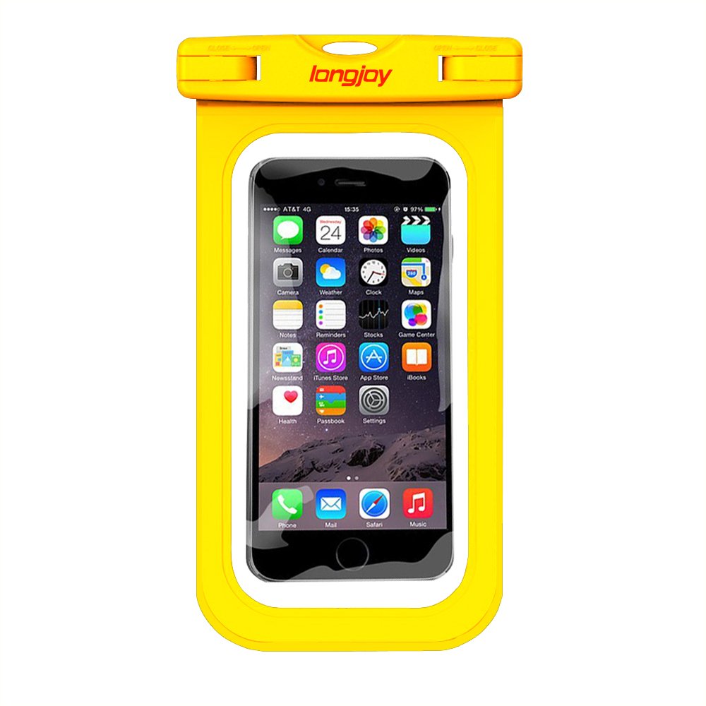 Universal Waterproof Phone Case - IPX8 Certified Dry Bag Pouch for iPhone, Samsung & Most Smartphones - Perfect for Swimming, Beach, Kayaking & Outdoor Activities