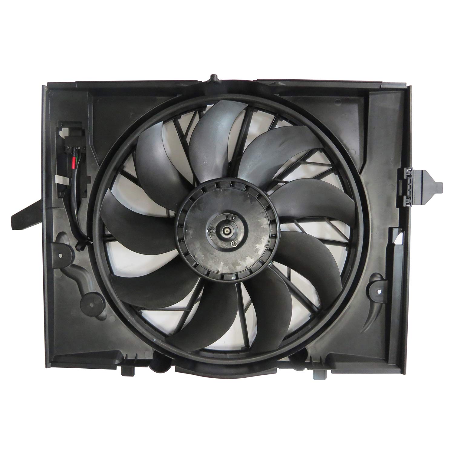 TYC 624290 Cooling Fan Assembly Replacement for Select Car Models - High Performance Aluminum Radiator Cooling Fan with Motor - Perfect for Overheating Prevention & Engine Temperature Regulation (Ideal for Summer Driving & Heavy Traffic Conditions)