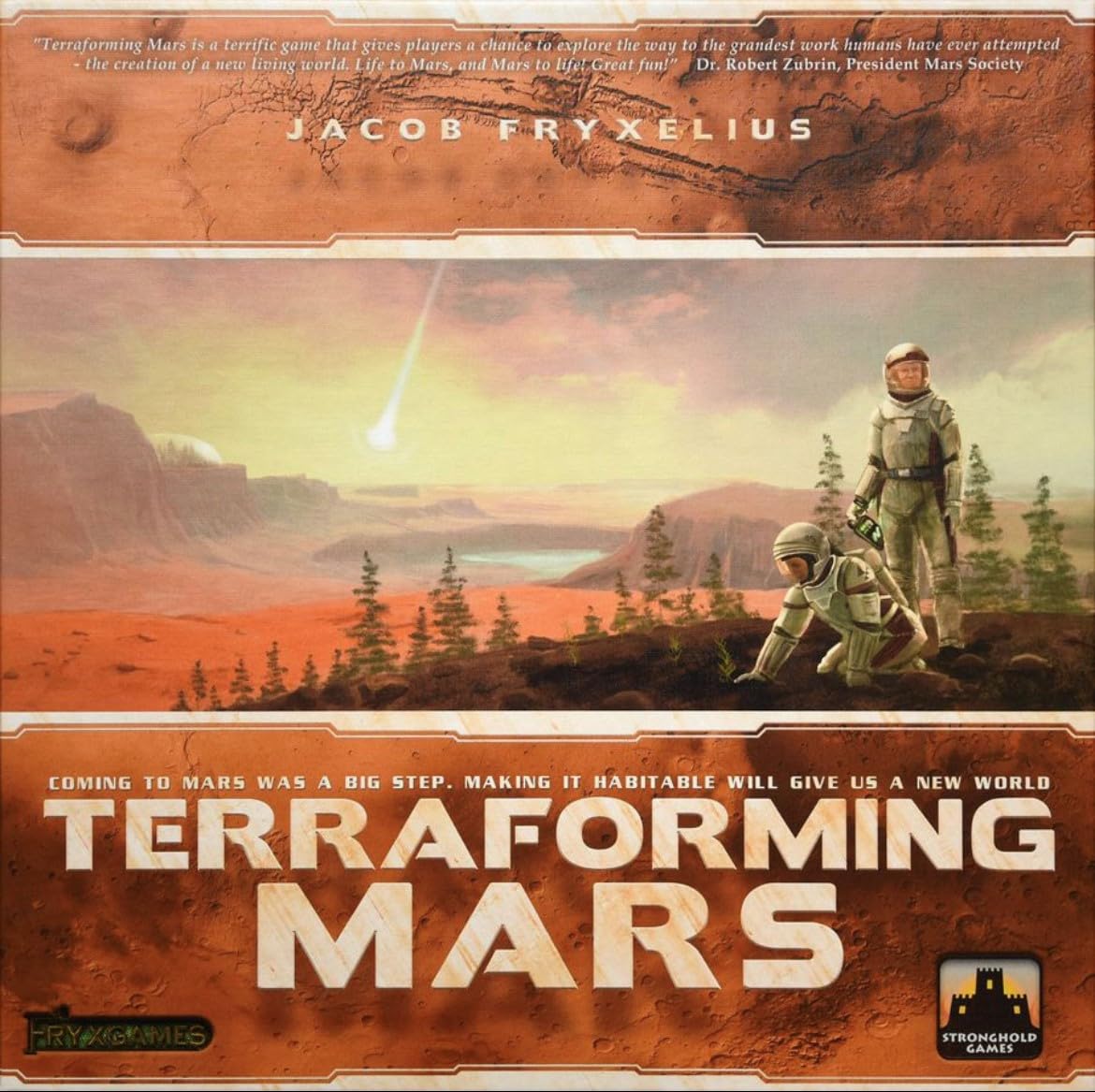 Terraforming Mars Board Game - Strategic Sci-Fi Adventure for 2-5 Players by Indie Boards & Cards (SG-6005) - Perfect for Family Game Nights & Strategy Enthusiasts