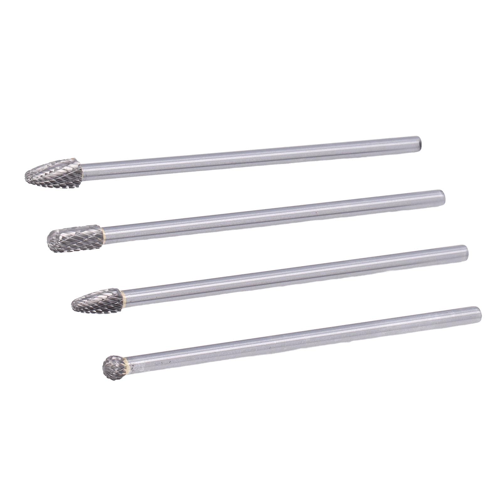 Premium Tungsten Carbide Burr Set for Metalworking - High-Speed Rotary Tool for Chamfering, Engraving & Deburring | Ideal for DIY Projects, Automotive Repair & Woodworking