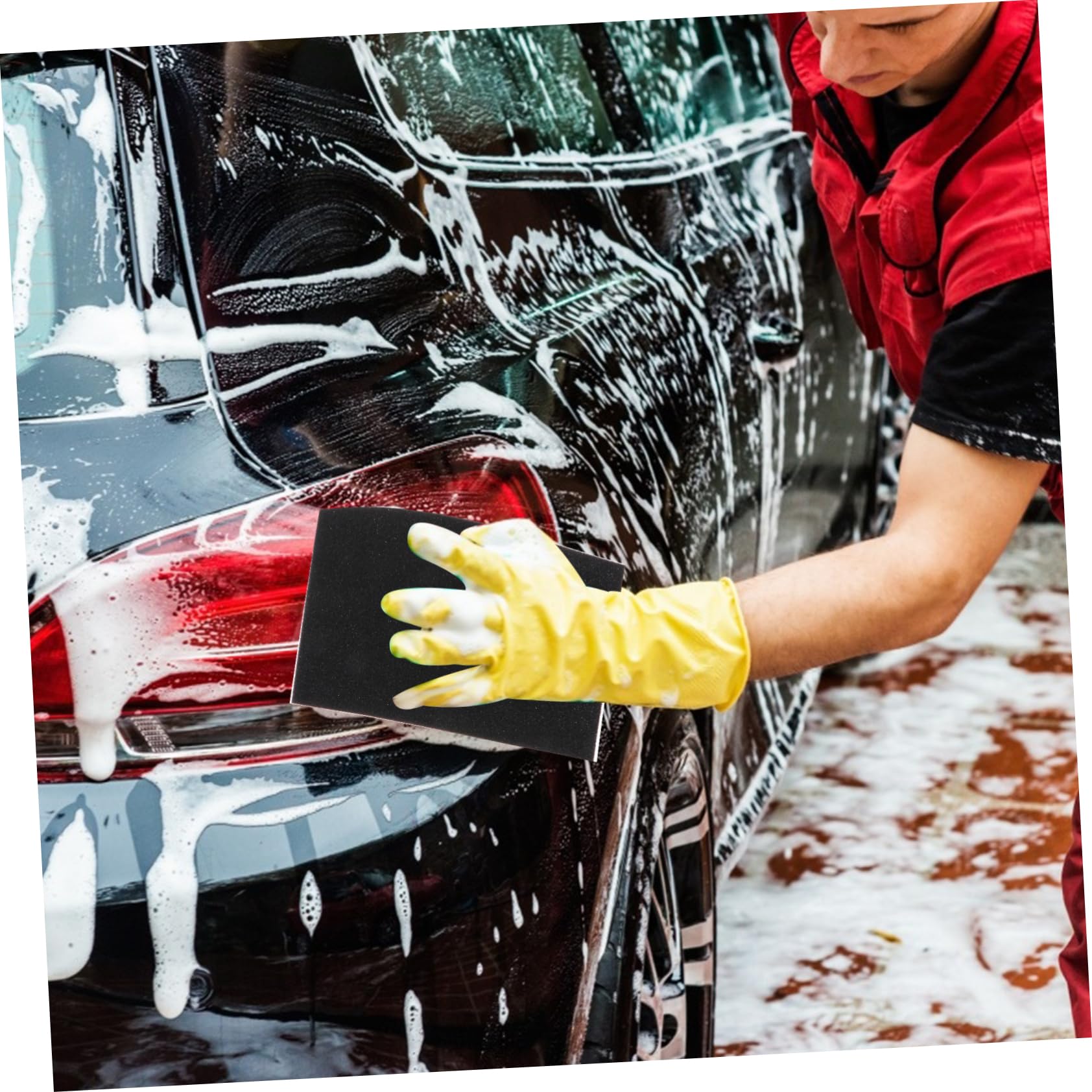 SUPVOX 4-Pack Heavy Duty Car Dust Blocks - Professional Auto Cleaning Accessories for Car Wash & Detailing | Durable Vehicle Cleaning Tools for Interior & Exterior Maintenance
