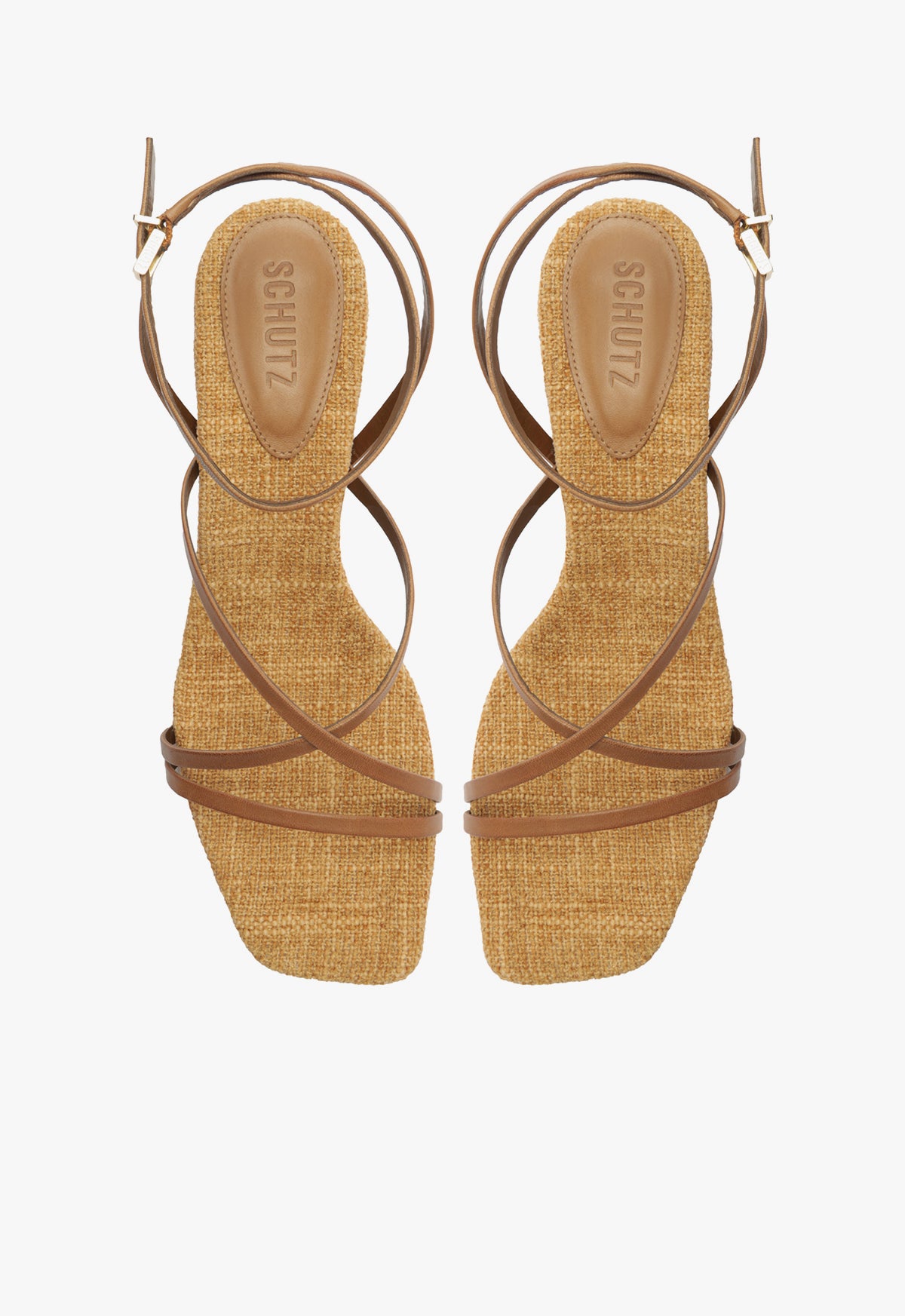 Bari Mid Atanado Leather Sandal with 2.5 Inch Heel - Comfortable Women's Casual Sandals for Summer Outfits, Beach, and Vacation Wear
