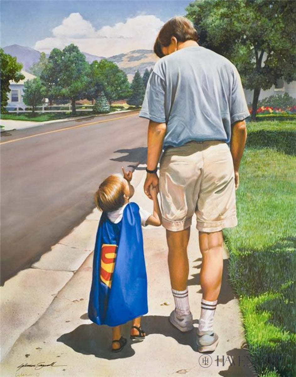 Superman Dad T-Shirt - Funny Superhero Graphic Tee for Men - Perfect for Father's Day, Birthday & Casual Wear