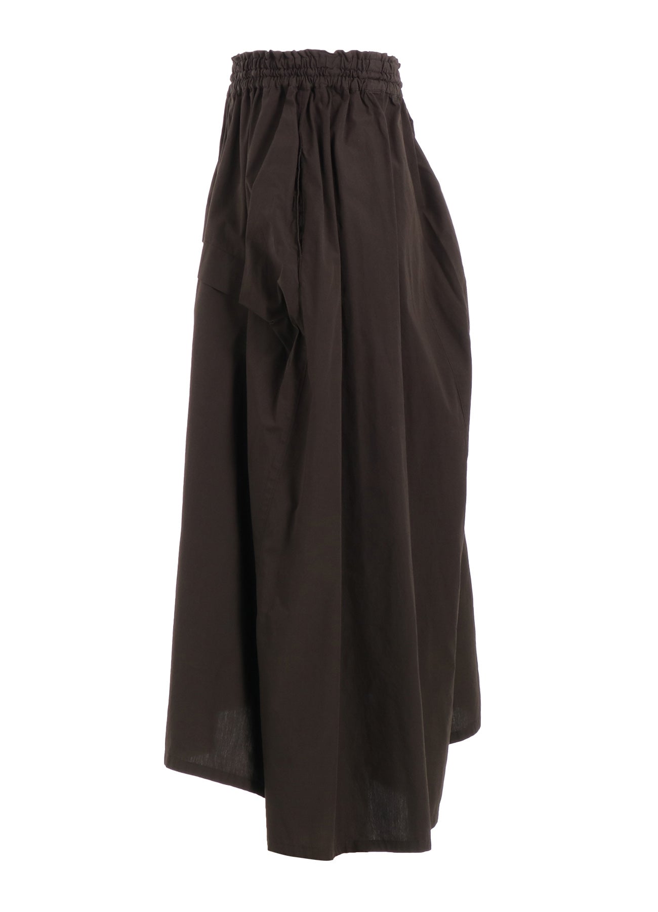 Stylish Cotton Broad Garment Dyed Right Tucked Asymmetric Skirt - Women's Fashion Skirt for Casual Wear, Office Outfits & Special Occasions