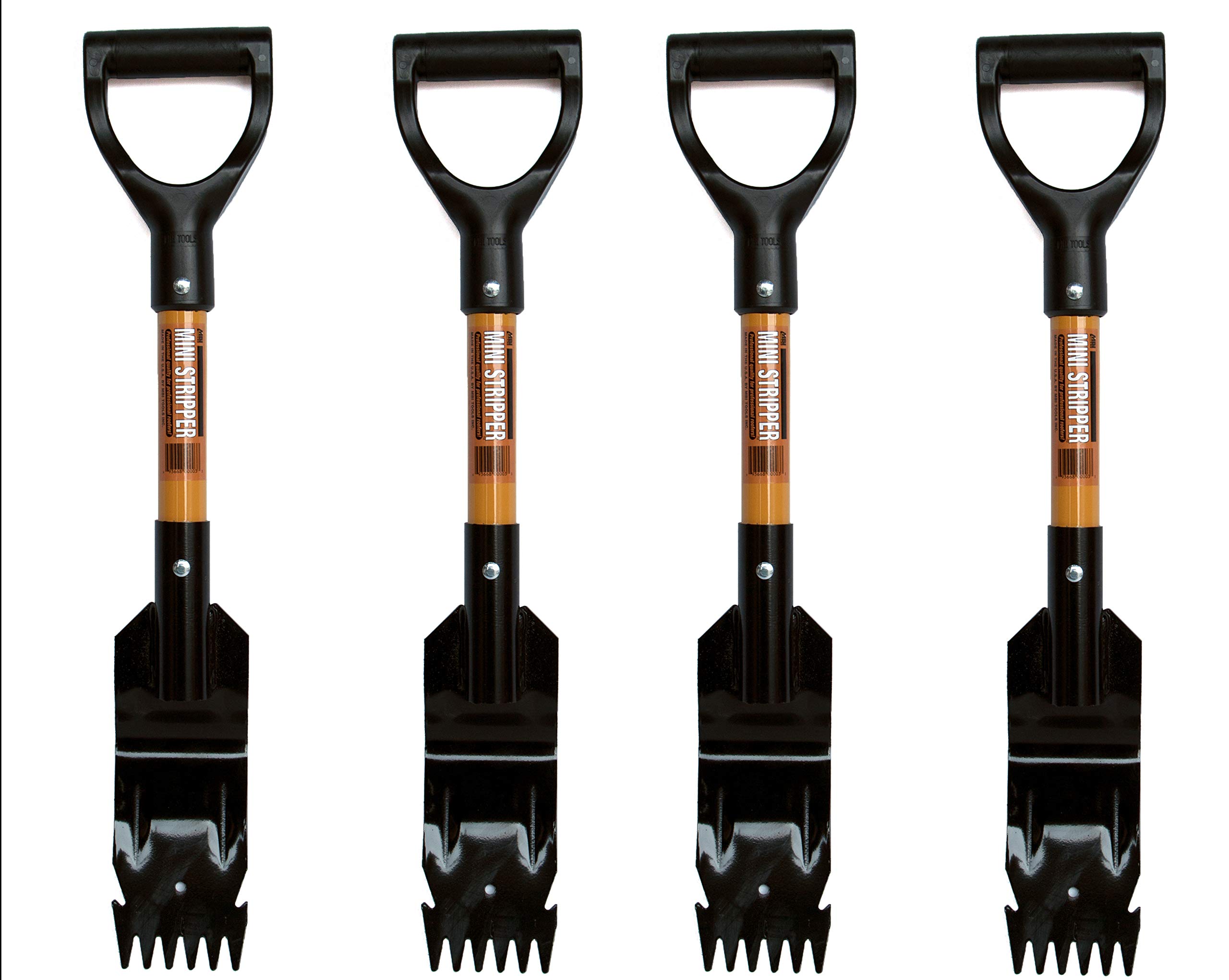 MBI Tools Mini Stripper (4 Pack) - Compact Wire Stripping Tool for DIY Electrical Projects, Home Repairs & Professional Use