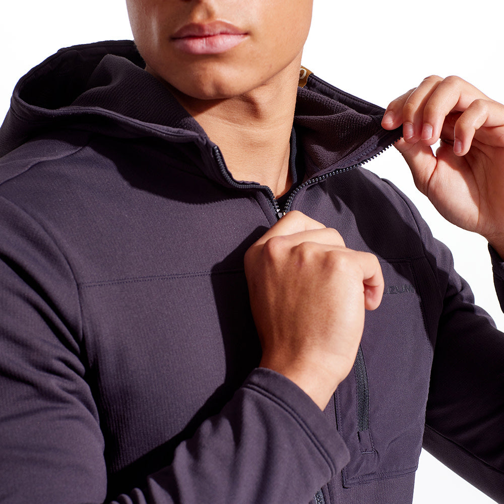 Men's Summit Hooded Thermal Jersey - Warm Fleece-Lined Winter Hoodie for Outdoor Activities & Casual Wear