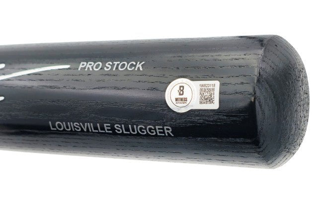 Authentic Gunnar Henderson Baltimore Orioles Signed Black Louisville Slugger Baseball Bat - Limited Edition Collectors Item - Perfect for MLB Memorabilia Displays, Fan Cave Decor, and Sports Gift Giving