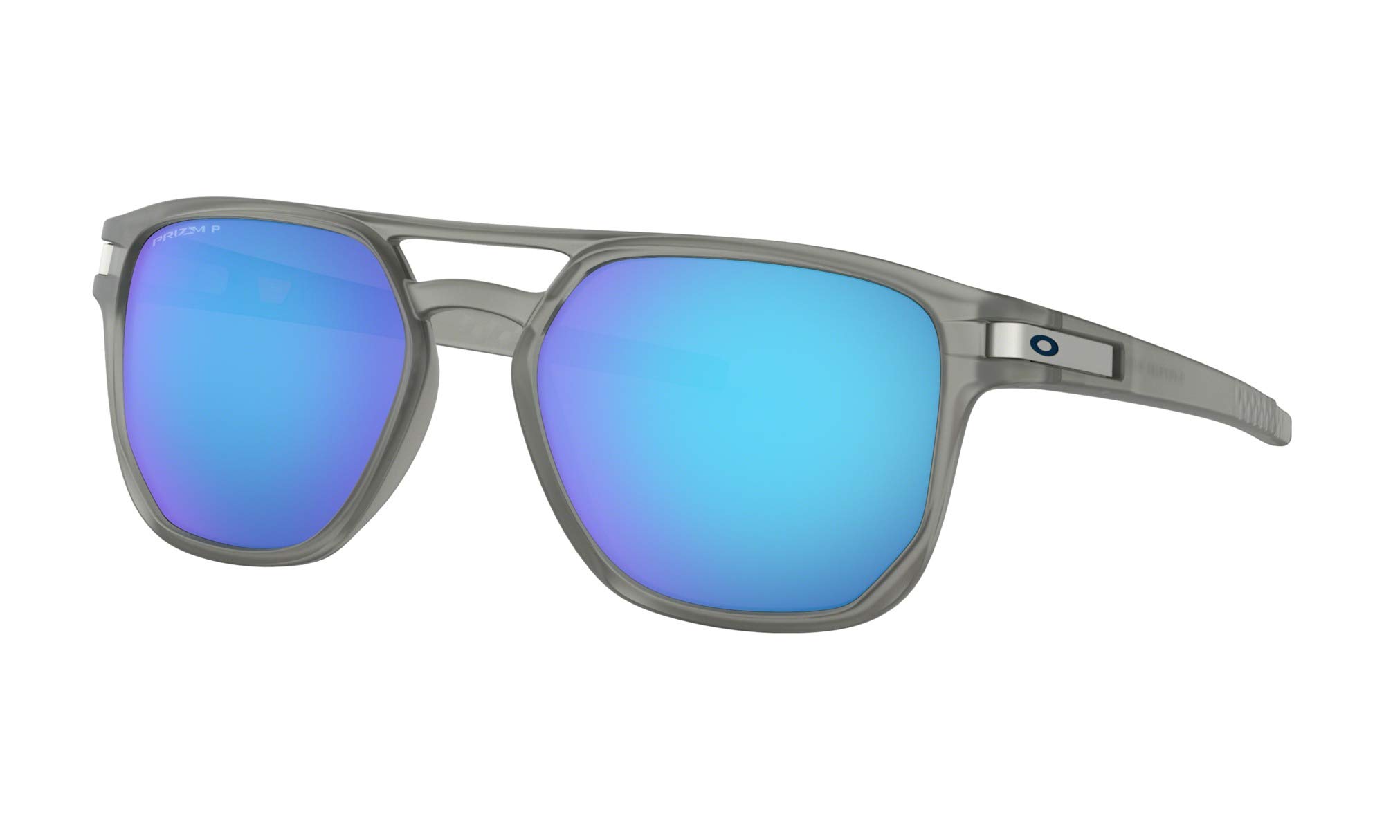 Oakley Latch Beta Sunglasses - Matte Grey Ink Frame with Prizm Sapphire Polarized Lens (54mm) for Men & Women - Perfect for Running, Cycling & Outdoor Sports
