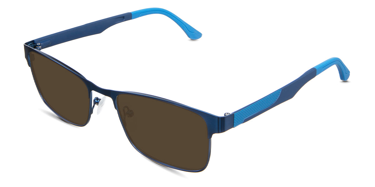 Dion Men's Prescription Sunglasses – UV Protection, Polarized Lenses, Lightweight Frame for Driving, Fishing & Outdoor Activities