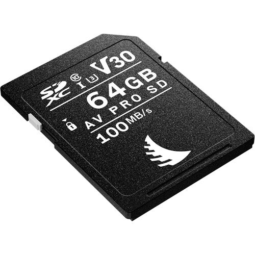 Angelbird AV Pro UHS-I SDXC Memory Card 128GB - High Speed Class 10 U3 V90 for 4K Video, DSLR & Mirrorless Cameras - Perfect for Professional Photography & Cinematic Recording