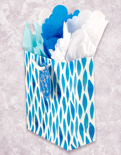 Azure Studio Gift Bags - Premium Quality Party Favor Bags for Weddings, Baby Showers & Birthday Celebrations - Elegant Gift Packaging for Special Occasions