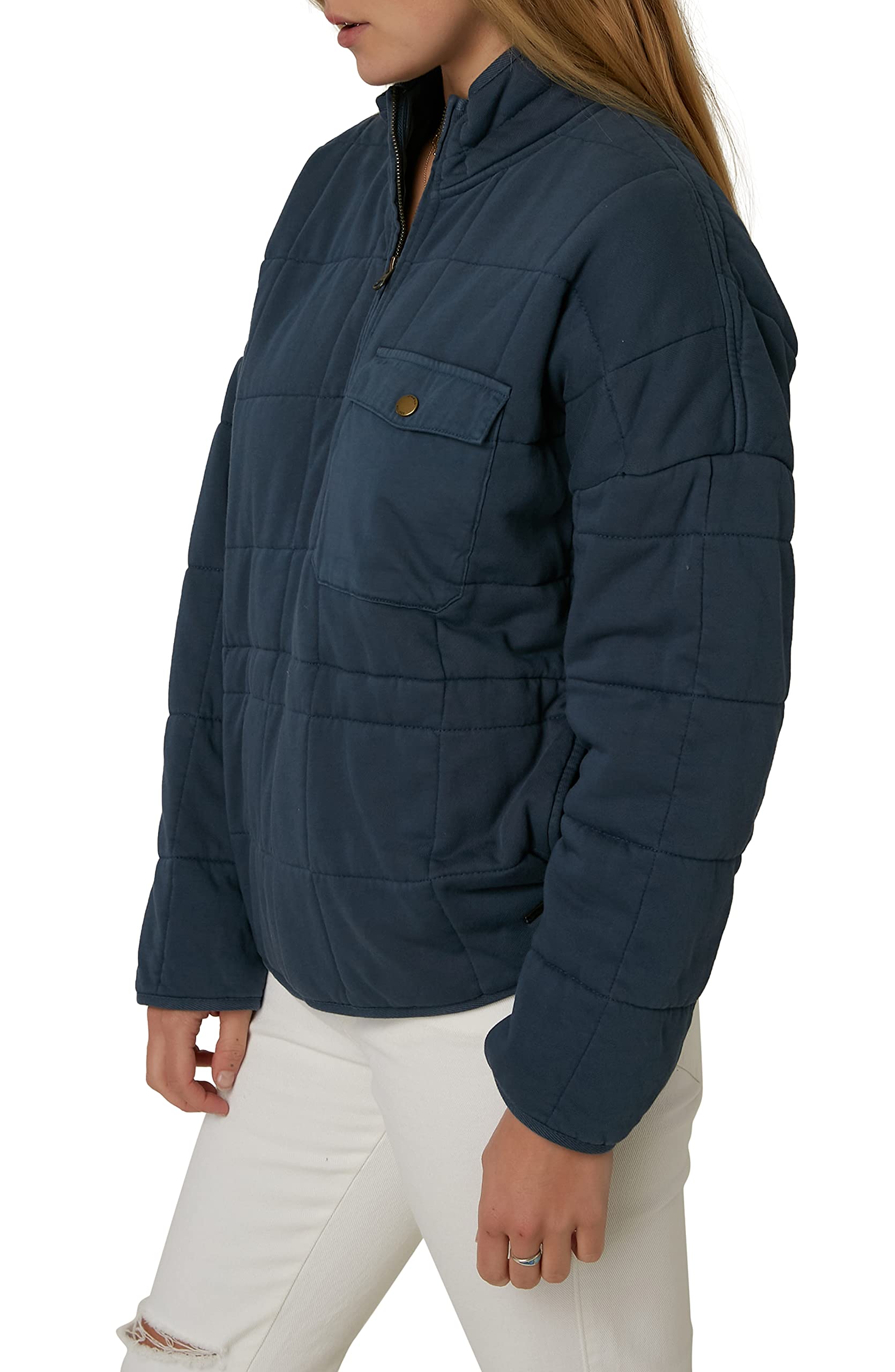 O'NEILL Women's Slate/Mable Pullover Jacket - Lightweight Fleece Hoodie for Outdoor Activities, Hiking & Casual Wear (Size S)