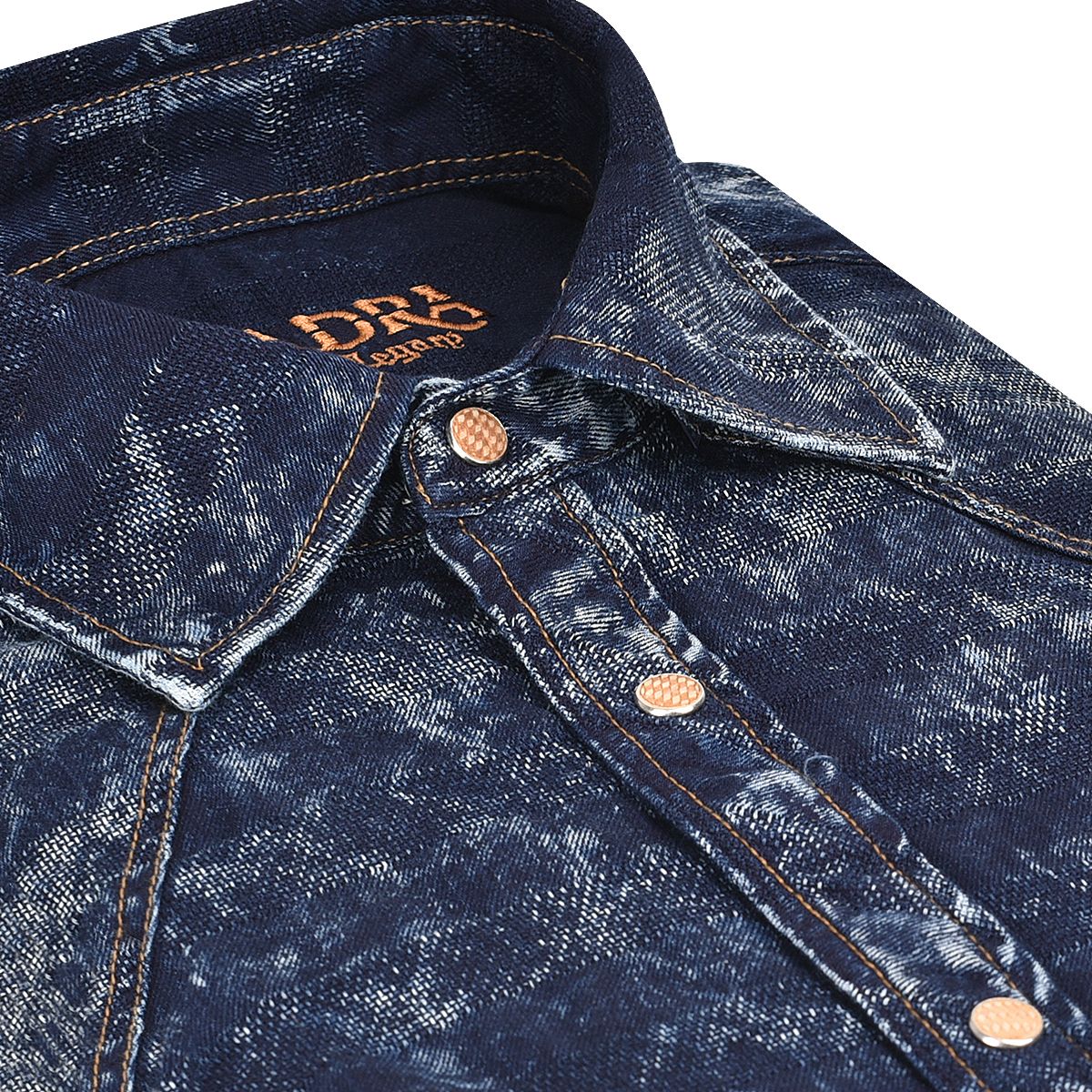 CMRJ104 Men's Cuadra Navy Casual Cowboy Shirt - Western Style Button Up Shirt for Country, Rodeo & Outdoor Wear