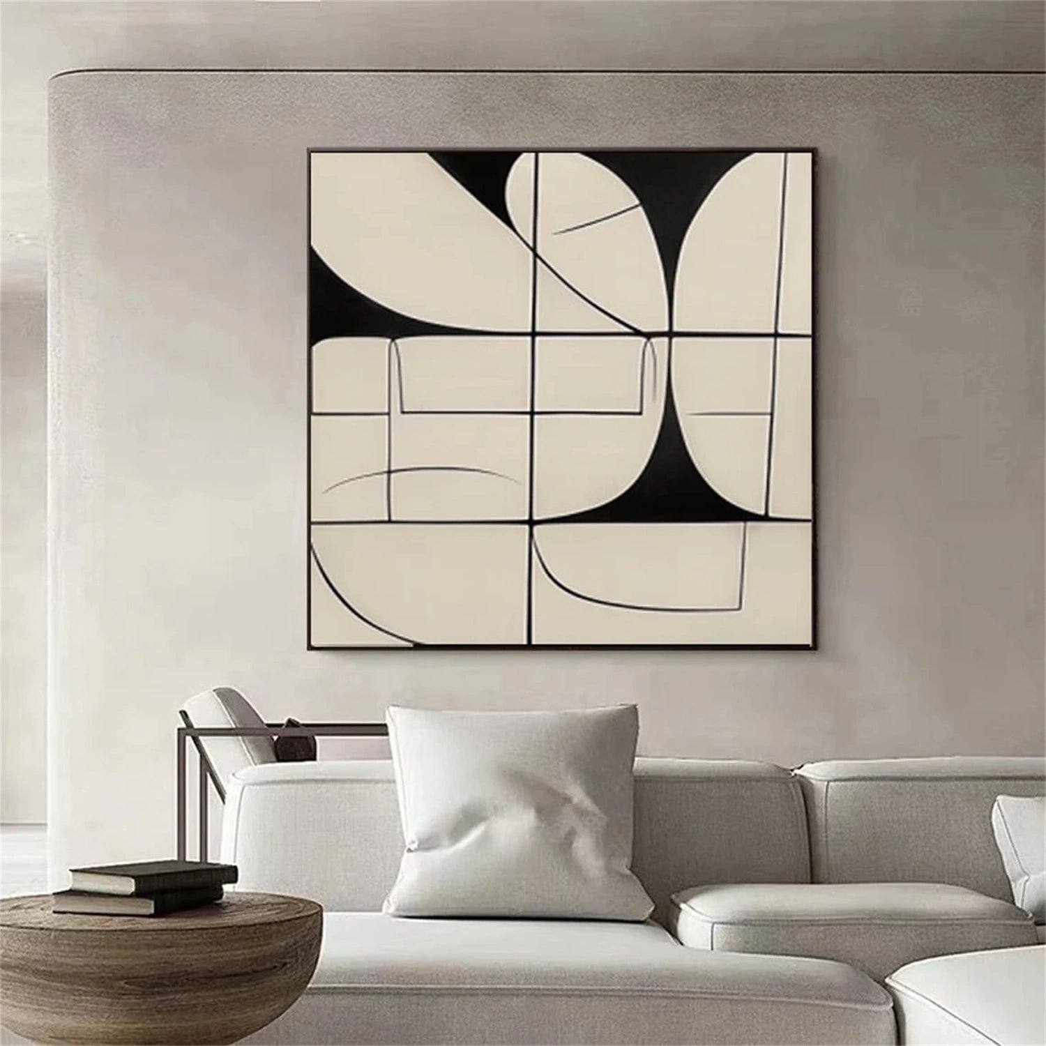 Abstract Painting #AB 278 - Modern Wall Art for Home & Office Decor | Perfect for Living Room, Bedroom, or Workspace