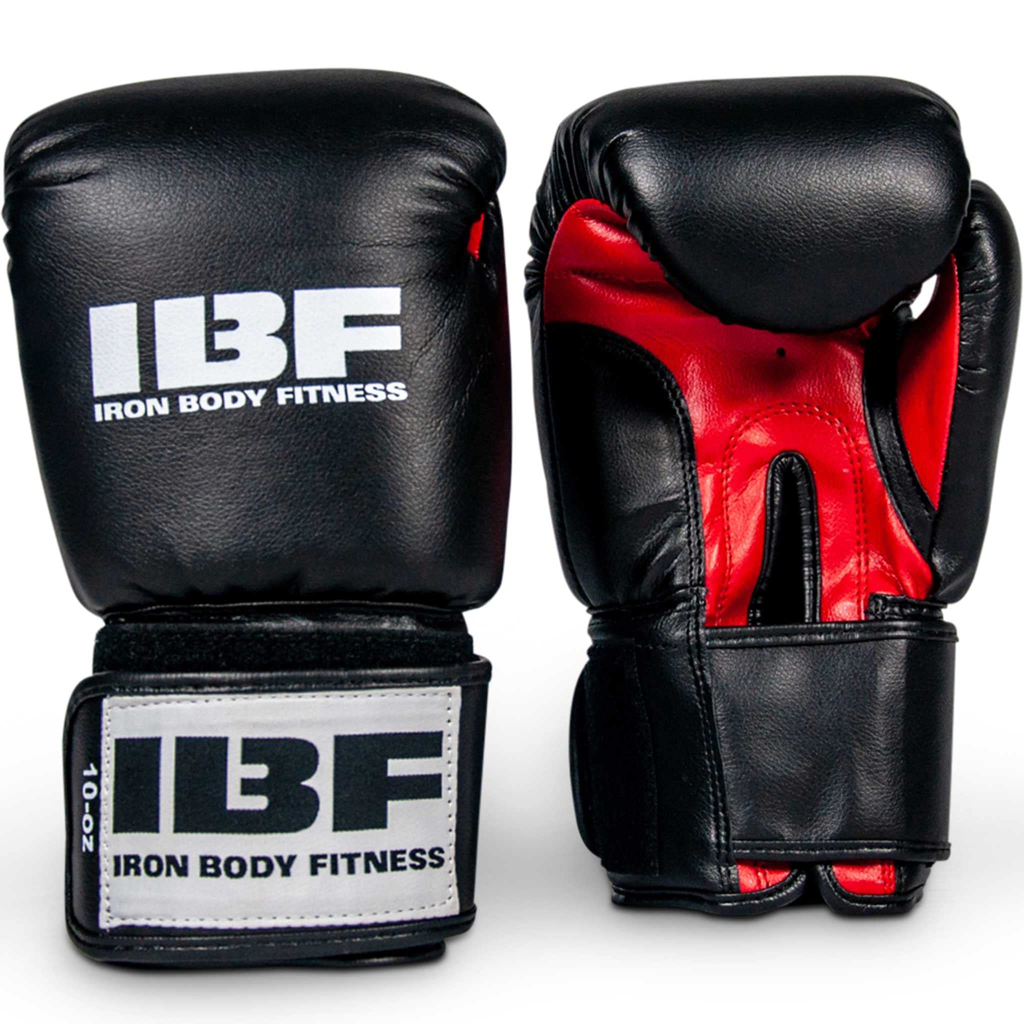 IBF IRON BODY FITNESS TRN Boxing Gloves for Men & Women - Professional Training, Sparring, and Heavy Bag Workouts