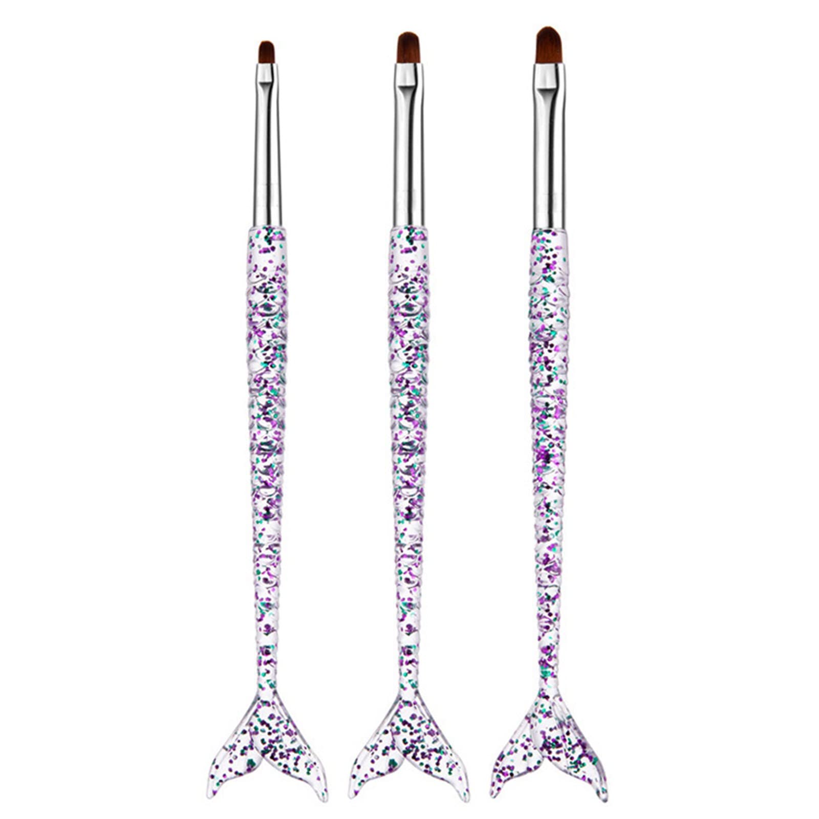 Professional Nail Art Brushes Set - Nail Design Pen, Extension Gel Brush, Liner Brush & Dotting Tool for Gel Polish Manicure - Salon & DIY Nail Art Kit (Size B) | Perfect for Home Manicures, Salon Professionals & Nail Art Enthusiasts