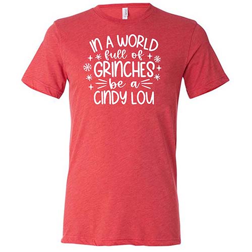 Unisex Cindy Lou Who T-Shirt - Christmas Holiday Inspired Graphic Tee - Perfect for Festive Parties, Gift Giving & Whoville Fans