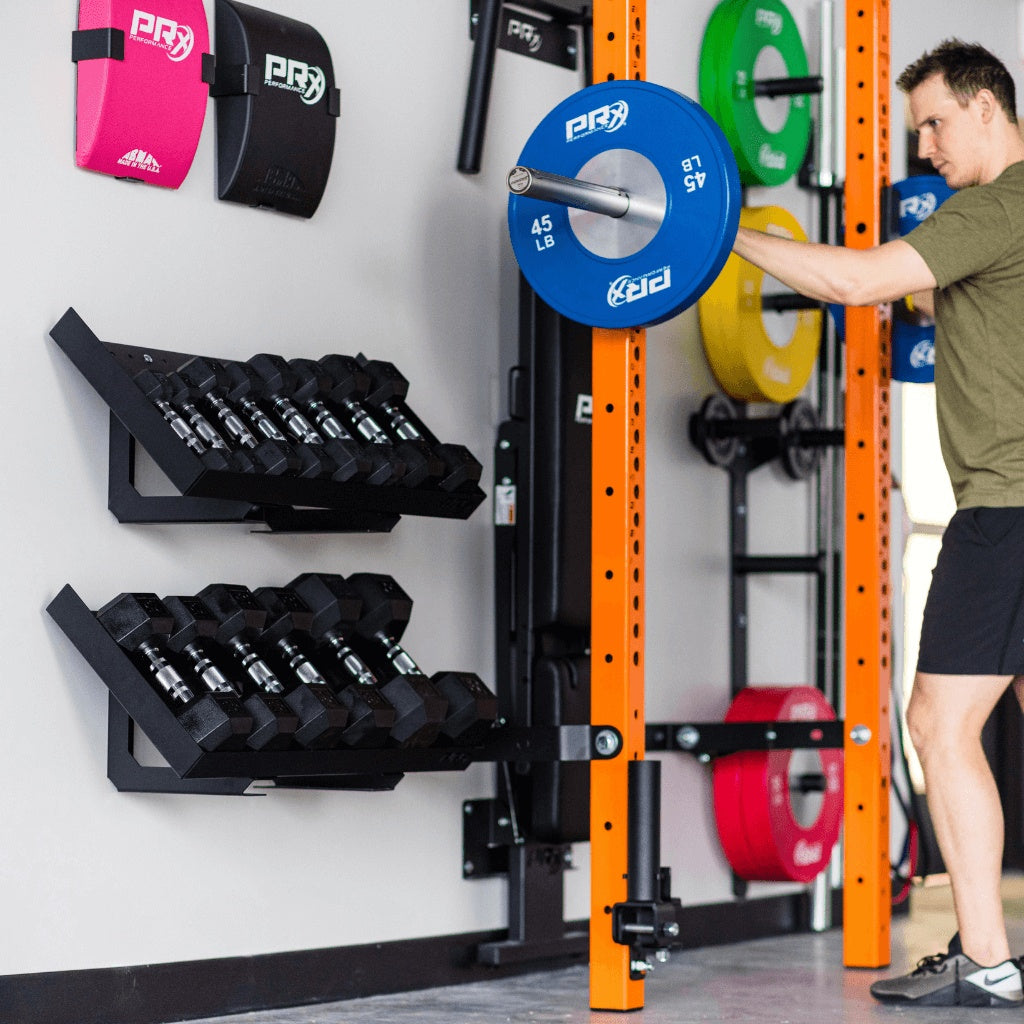 Garage Sale Profile® Dumbbell Storage Rack - Heavy Duty Dumbbell Organizer for Home Gym, Fitness Equipment Storage - Perfect for Garage, Basement & Workout Room Organization