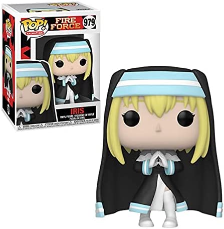 Fire Force Iris #979 Anime Figure (VAULTED) - Collectible Action Figure for Anime Fans & Display Decor