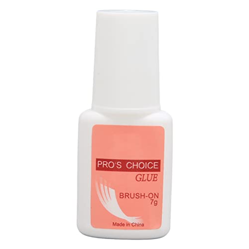 Professional Nail Glue for Acrylic Nails - Strong Adhesion Quick Drying Rhinestone Glue - DIY Nail Art & Salon Gel Adhesive - Perfect for Home Manicures & Professional Nail Extensions