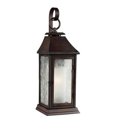 Lyles Outdoor Wall Sconce Light - Weatherproof Exterior Lighting Fixture for Porch, Patio & Garden - Black Metal Outdoor Wall Lantern with Clear Glass (2 Pack) - Perfect for Front Door, Backyard and Deck Lighting