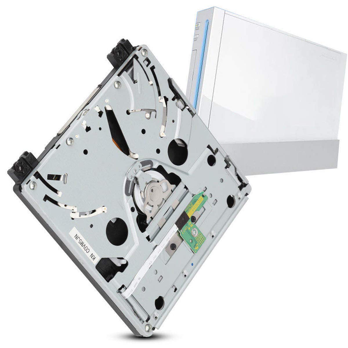 Original DVD Drive Replacement for Nintendo Wii Models D2A/D2B/D2C/D2E - Compatible Repair Part for Wii Console Disc Reader - Perfect for Gaming, Home Entertainment & DIY Repairs