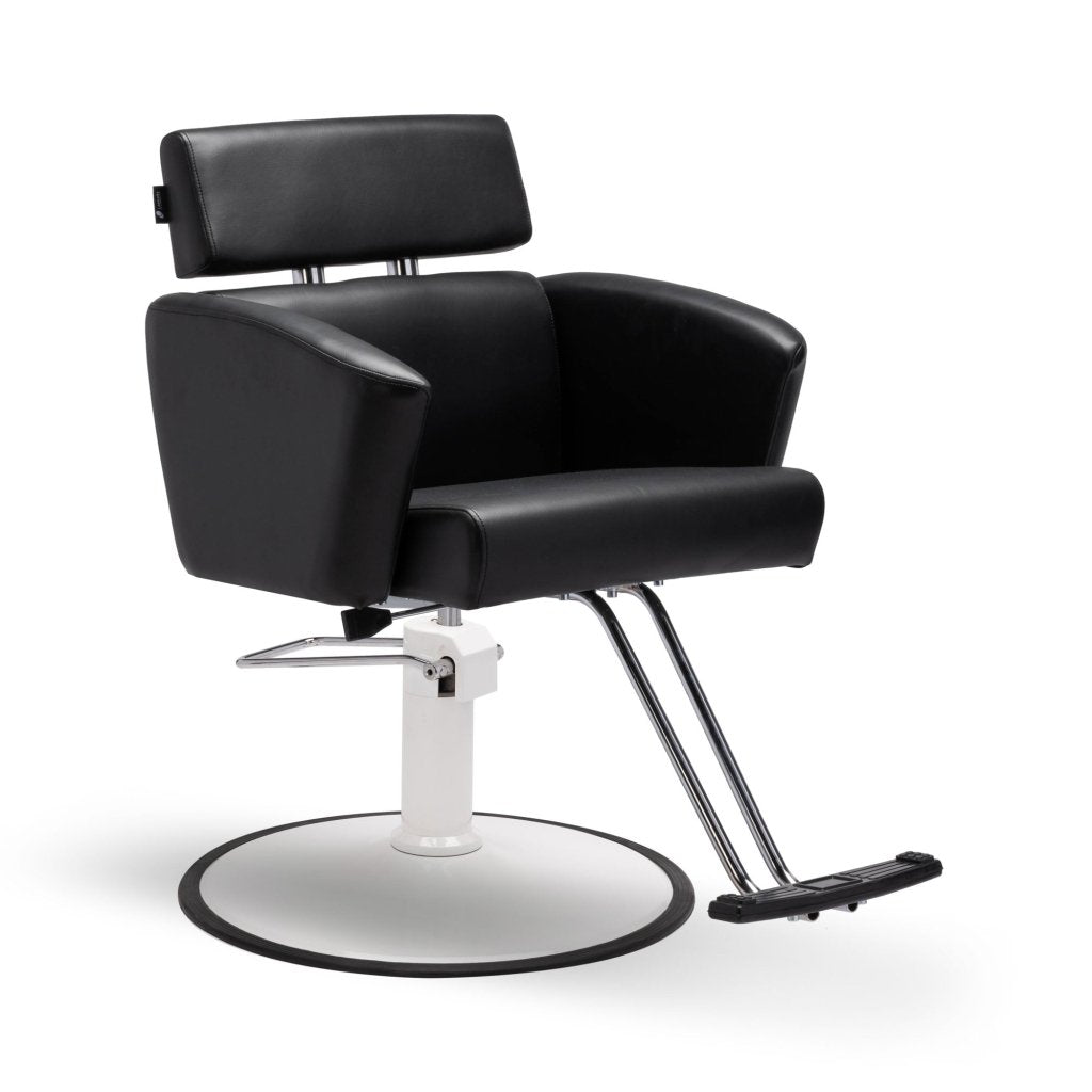 Lanvain ® Maduro Styling Chair - Adjustable Salon & Beauty Chair for Hairdressing, Makeup, Tattoo & Barber Shop - Heavy Duty All-Purpose Styling Chair 12169 - Perfect for Salon, Spa, Home & Professional Use