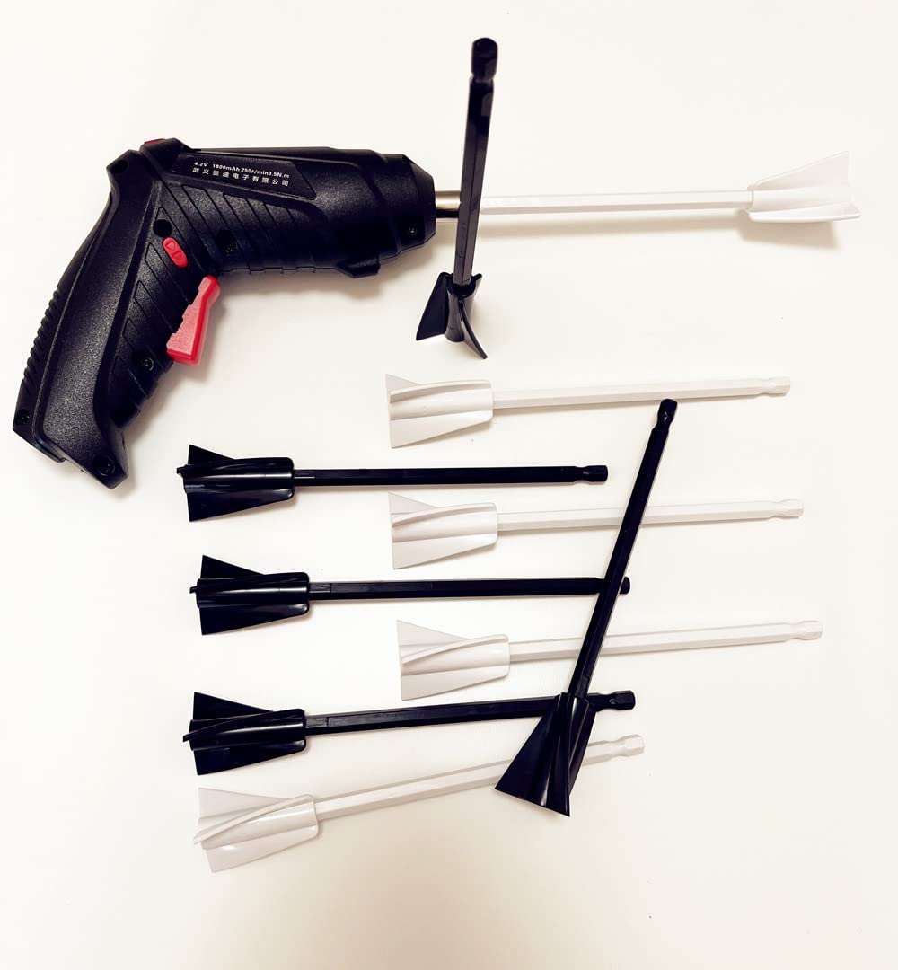 Reusable Epoxy Mixer Attachment for Drill - Paint, Resin, and Mold Mixing Stirrer (16 Pack) - Perfect for DIY Crafts, Home Renovations, and Art Projects