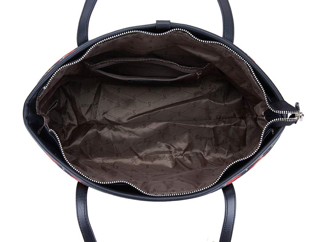 Stylish Signare Tapestry Shoulder Tote Bag for Women - Perfect for Work, Travel & Everyday Use | Durable & Fashionable Handbag for Commuting, Shopping & Outings