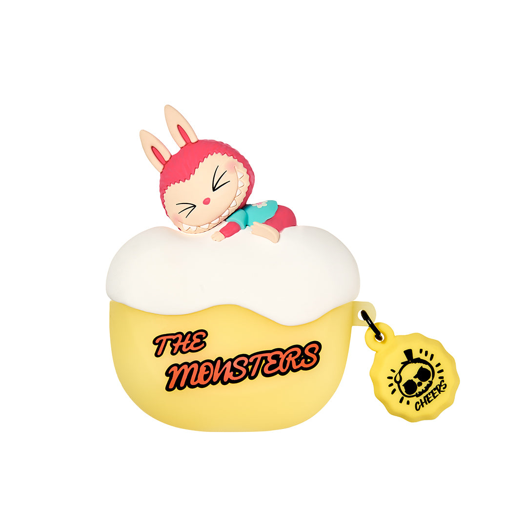 POP MART LABUBU The Monsters Drunk in Sea Series AirPods Pro Case - Cute Protective Cover for Apple AirPods Pro, Perfect Gift for Anime & Pop Art Collectors