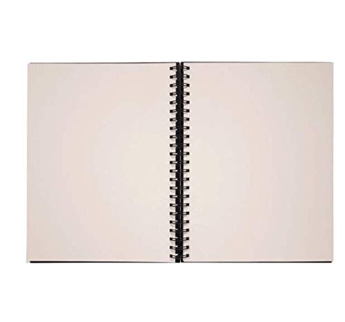 Premium Sketch Book with Heavyweight Paper - Ideal for Charcoal, Pastel, Pencil & Graphite Drawing | Smooth Texture for Dry Media Artists | Perfect for Studio, Classroom & Outdoor Sketching