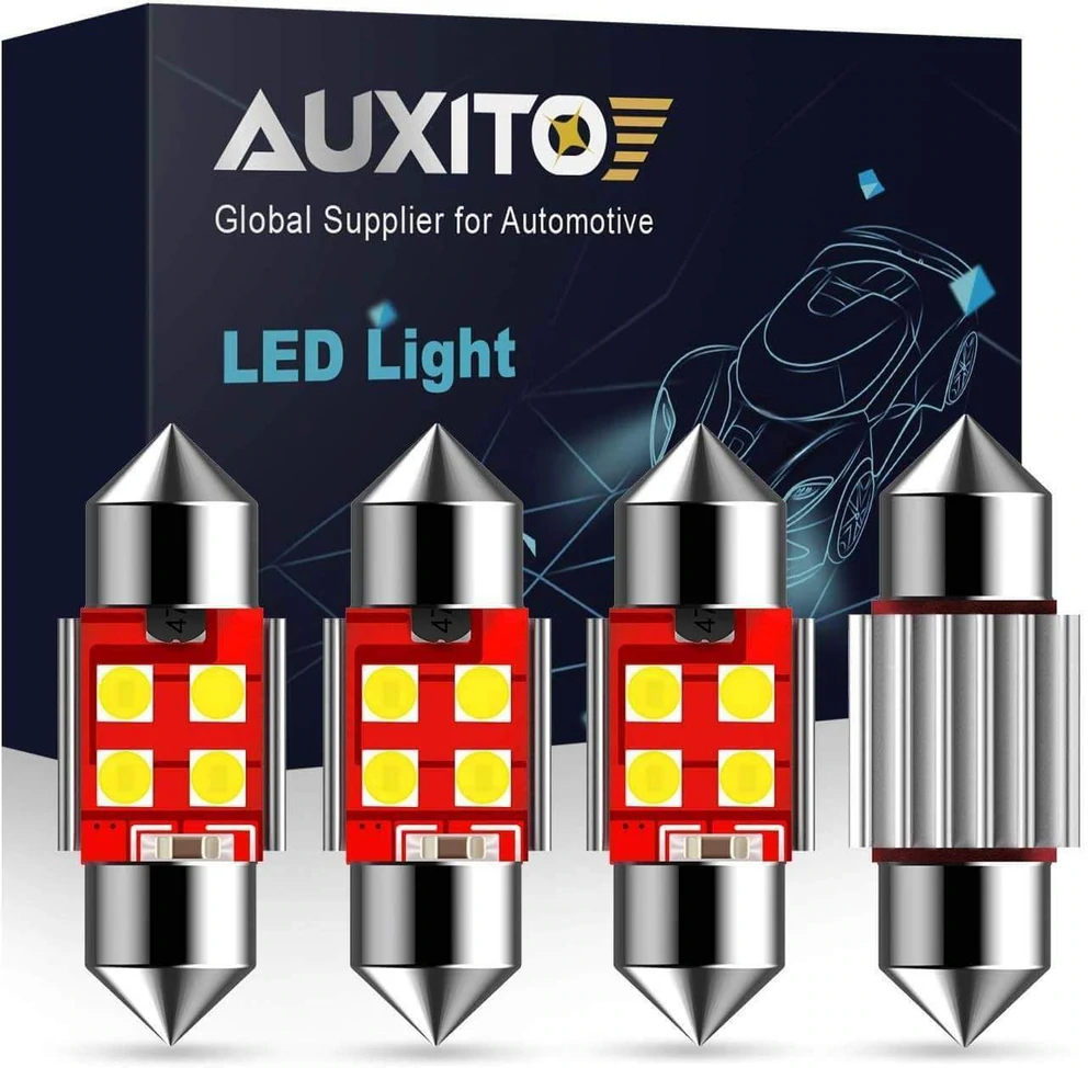 2002-2004 Acura RSX LED Headlight Bulbs - Super Bright 6000K White Light - Direct Replacement for Halogen Bulbs - Perfect for Night Driving & Car Upgrades