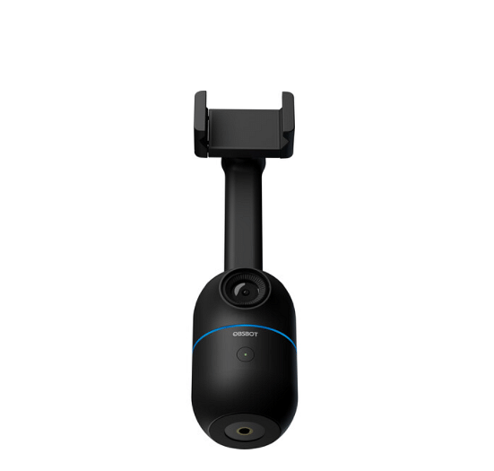 OBSBOT Me AI Powered Selfie Smartphone Mount - Hands-Free 360° Rotation for Vlogging, Live Streaming & Video Calls - Perfect for Content Creators, Influencers & Remote Workers
