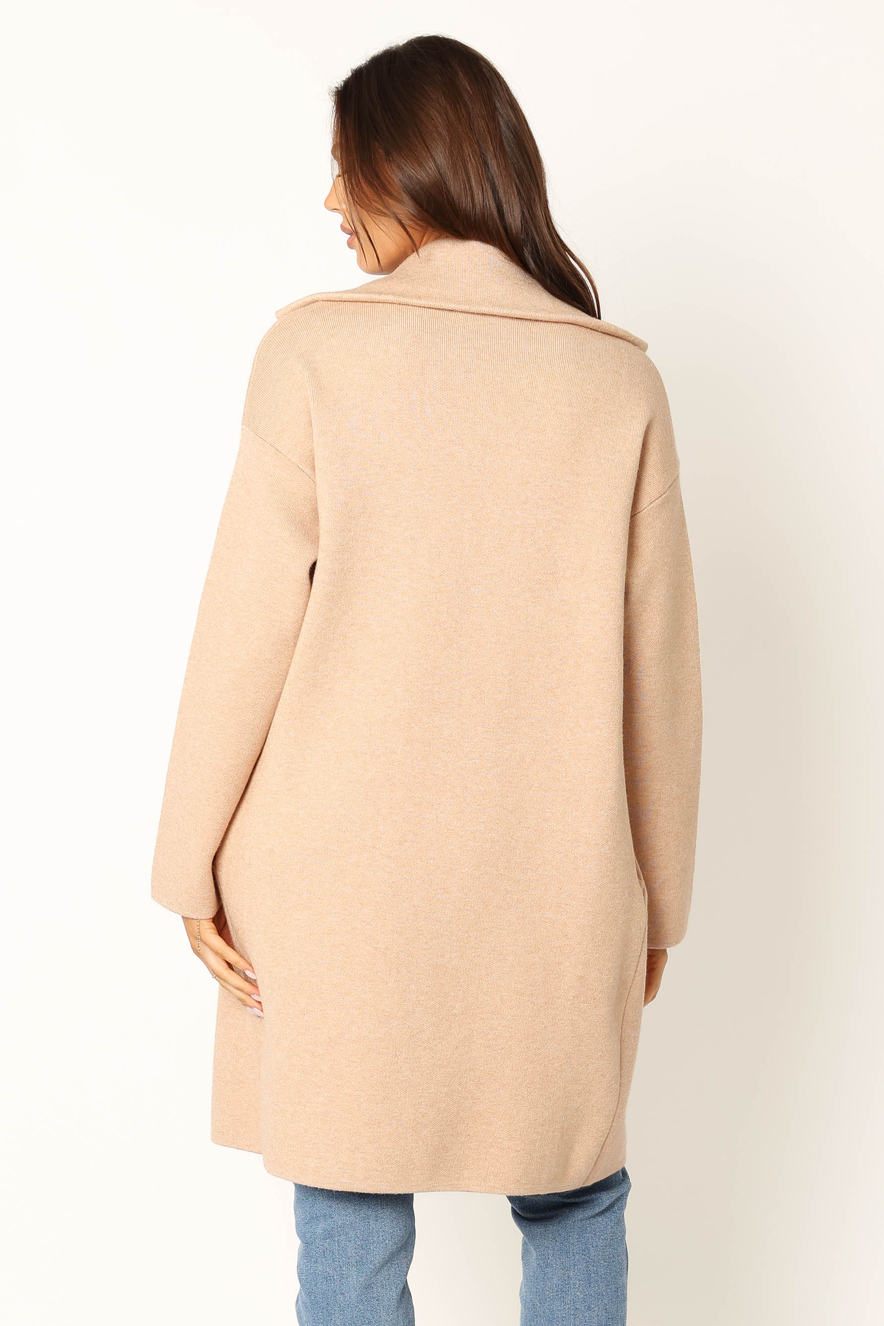Anastasia Long Knit Cardigan Coatigan - Soft & Stylish Open Front Sweater for Women | Perfect for Layering, Office Wear & Casual Outfits