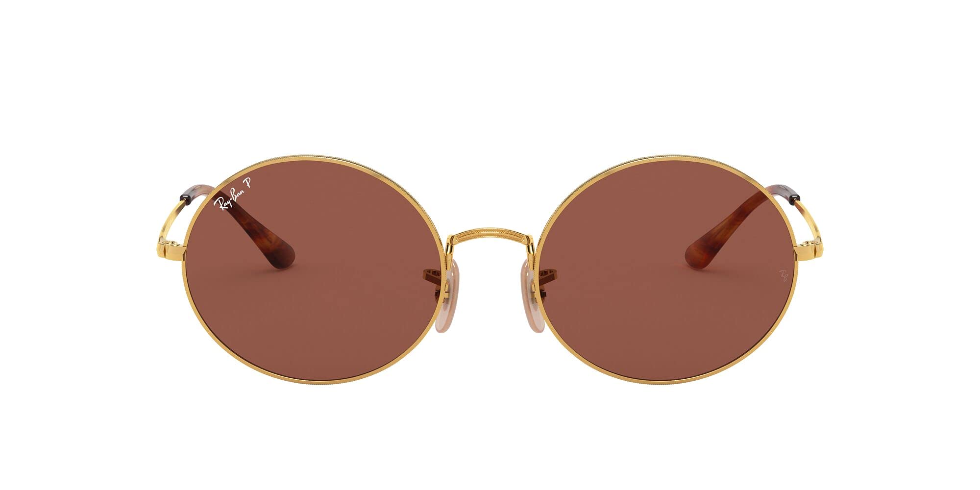 Ray-Ban RB1970 Oval Sunglasses for Men & Women - Classic Vintage Style UV Protection - Perfect for Driving, Beach, and Outdoor Activities