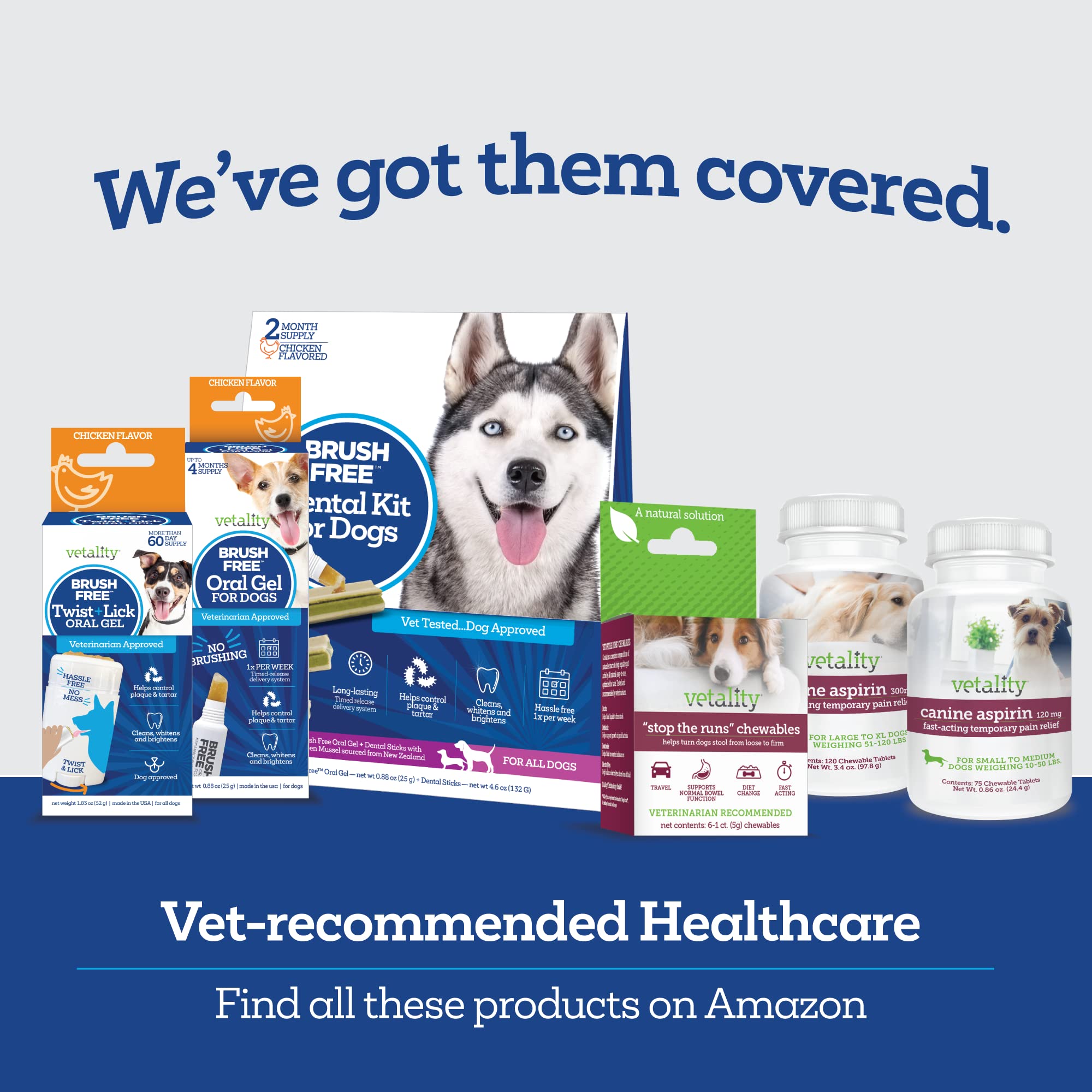Dog Dental Chews for Teeth Cleaning & Fresh Breath - 30 Count | Best for Daily Oral Care at Home