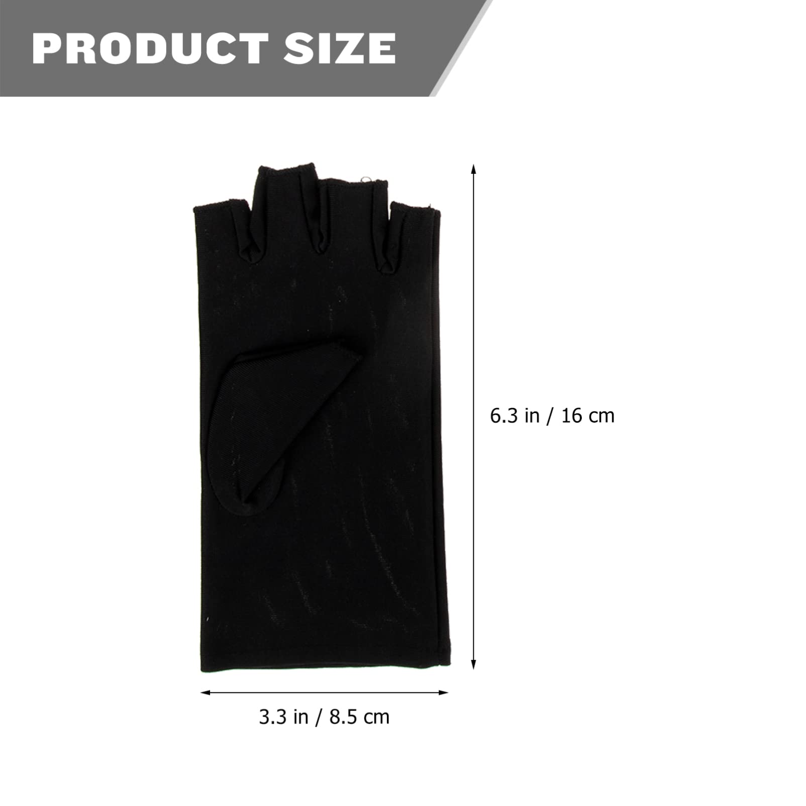 BESPORTBLE Fingerless Gloves 5 Pairs - UPF 50+ SPF Sun Protection Gloves for Men & Women - Ideal for Fishing, Kayaking, Sailing, Hiking, Paddling, Canoeing, Rowing & Motorcycle Riding - Breathable & Durable Outdoor Sports Gloves