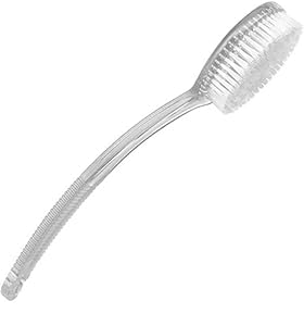 Long Handle Soft Back Scrubber Bath Brush - Exfoliating Body Cleanser for Men & Women - Multicolor Shower Brush for Deep Cleaning & Skin Care - Perfect for Bath, Shower & Spa Relaxation (Pack of 1)