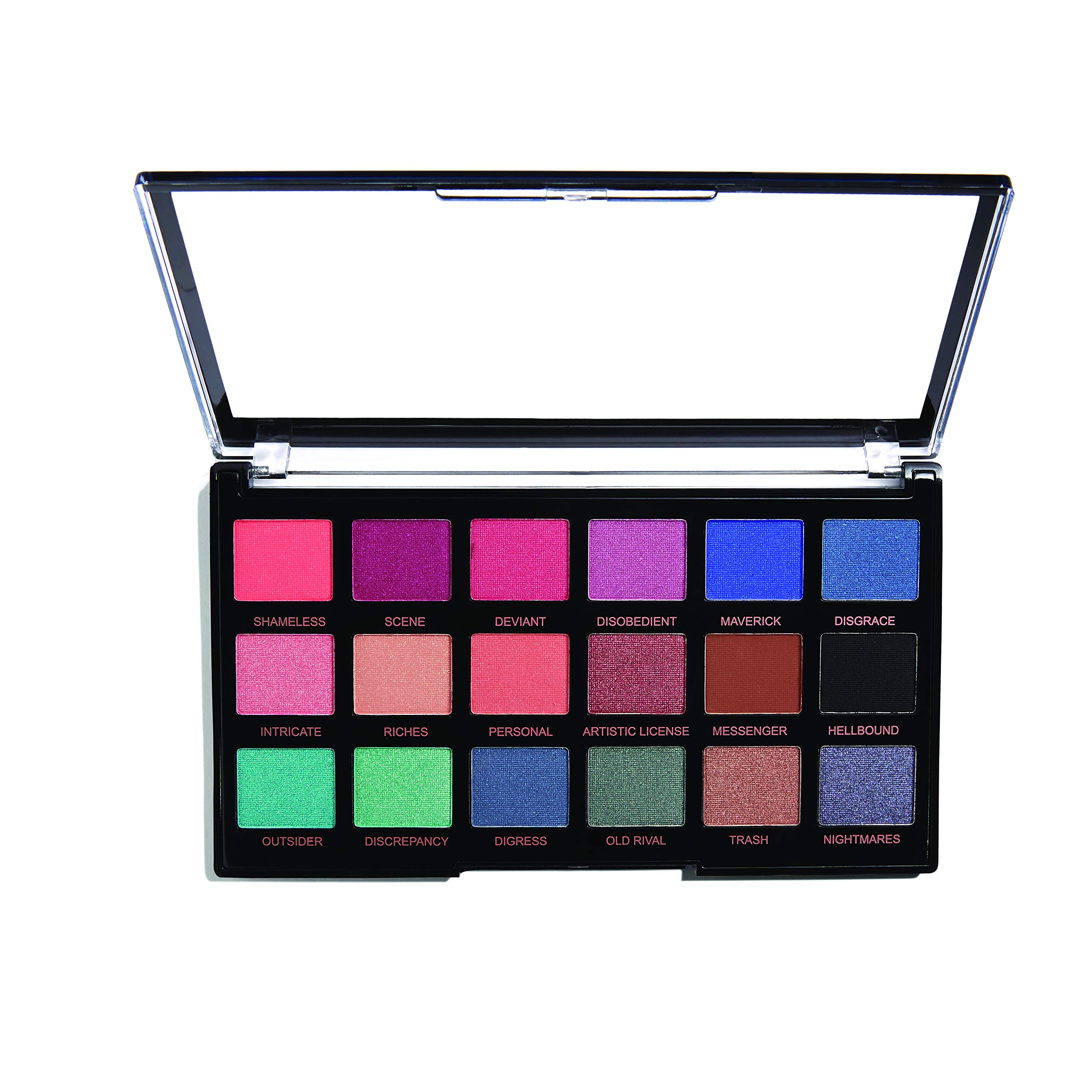 Revolution Pro Regeneration Palette - Mischief Maker Trendy Eyeshadow Set (14g) | Perfect for Party, Halloween & Creative Makeup Looks