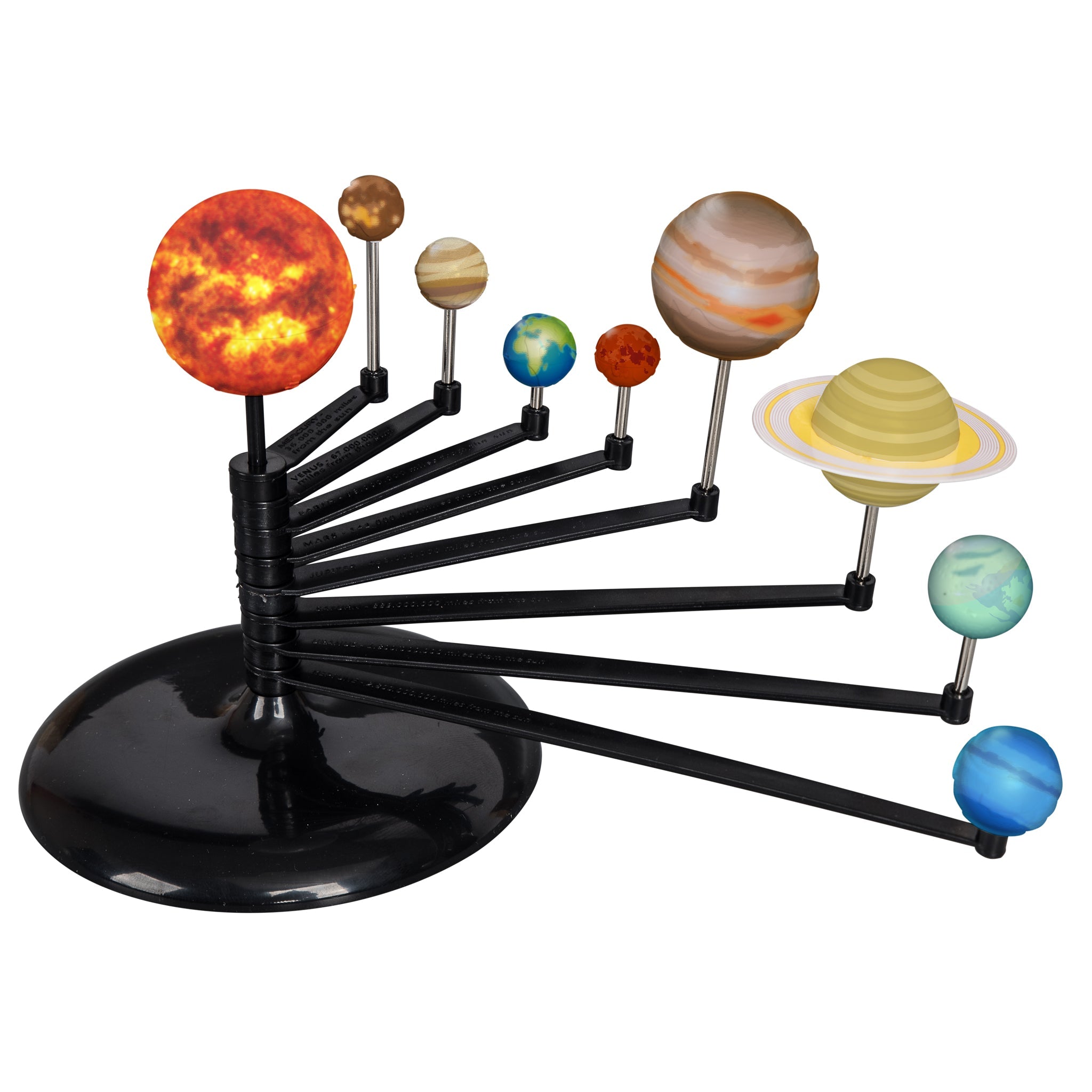 HEEBIE JEEBIES Creator Solar System Model Kit - Educational STEM Toy for Kids & Adults - Perfect for Science Classrooms, Home Learning & Astronomy Enthusiasts