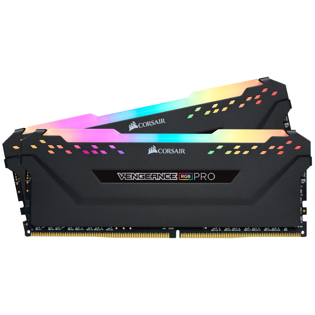 Corsair Vengeance RGB PRO SL 32GB (2x16GB) DDR4 3600MHz Gaming Memory Kit - Black - High Performance RAM for PC Builds, Gaming, and Content Creation