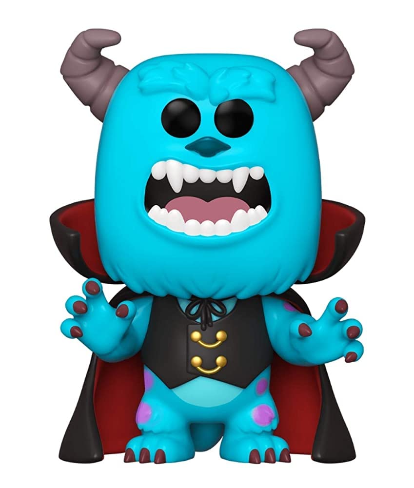 Funko Pop Sulley as Vampire - Pixar Monsters Inc Amazon Exclusive #975 - Perfect for Halloween Decor & Disney Collectors