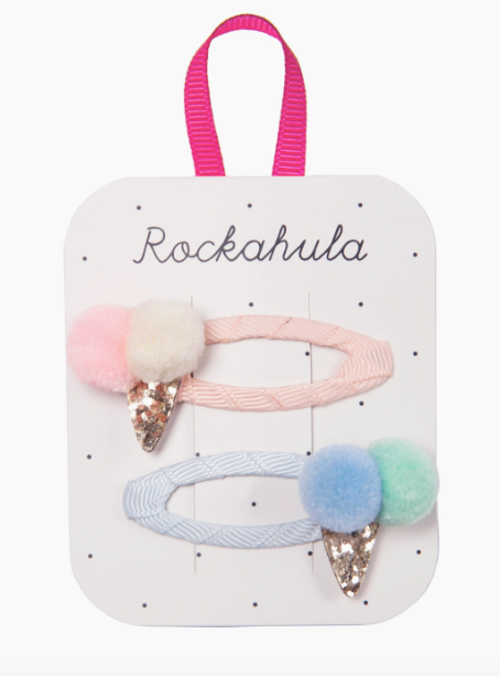 RKH Ice Cream Clips - Premium Ice Cream Cone Holders for Kids & Adults - Perfect for Summer Parties, Dessert Bars & Frozen Treats