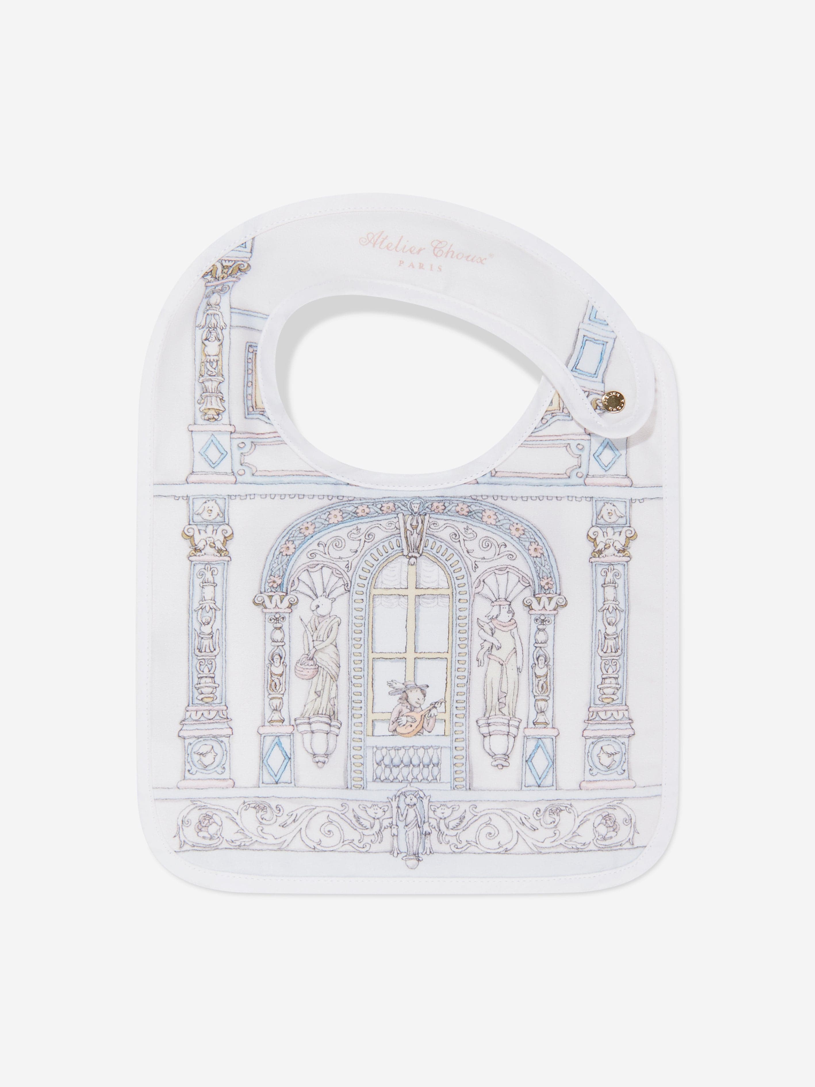 Atelier Choux Baby Château Choux™ Carré & Satin Bib Set - Premium Multicolor Baby Bibs for Feeding, Drooling & Photo Shoots - Soft & Stylish Newborn Essentials