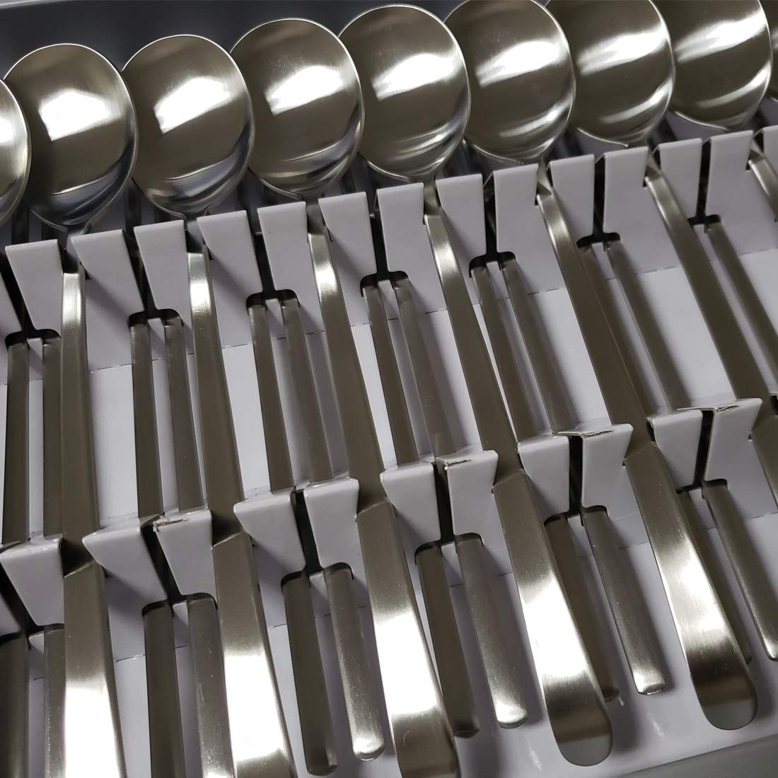 Hankook Korean Stainless Steel Andante Spoon & Chopstick Set - 10-Piece Dinnerware & Silverware for Asian Dining | Elegant Tableware for Restaurants, Home, and Gifts