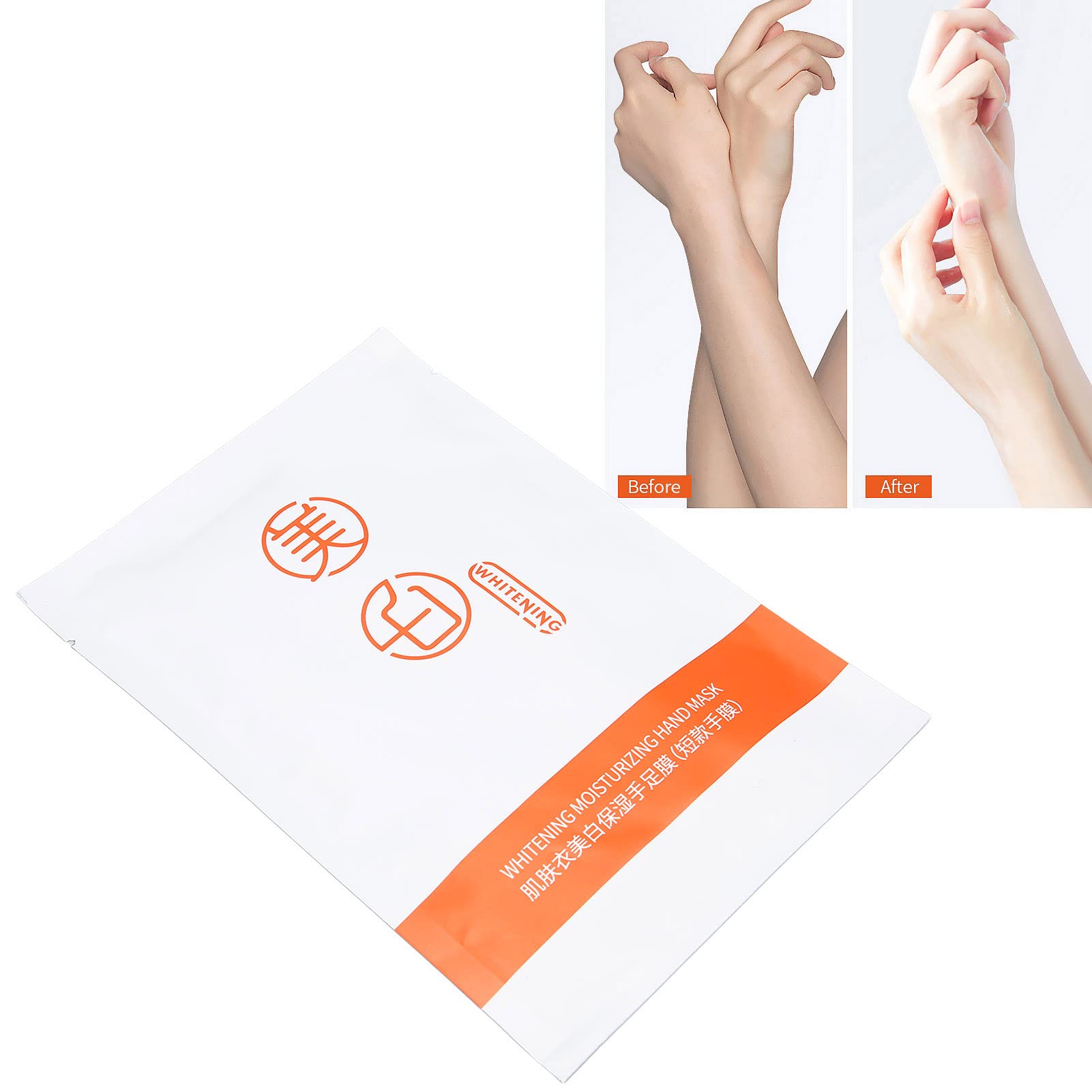 Whitening Hand Mask for Skin Rejuvenation - DIY Hand Care Treatment for Dry, Rough Skin - Perfect for Spa Nights & At-Home Self Care