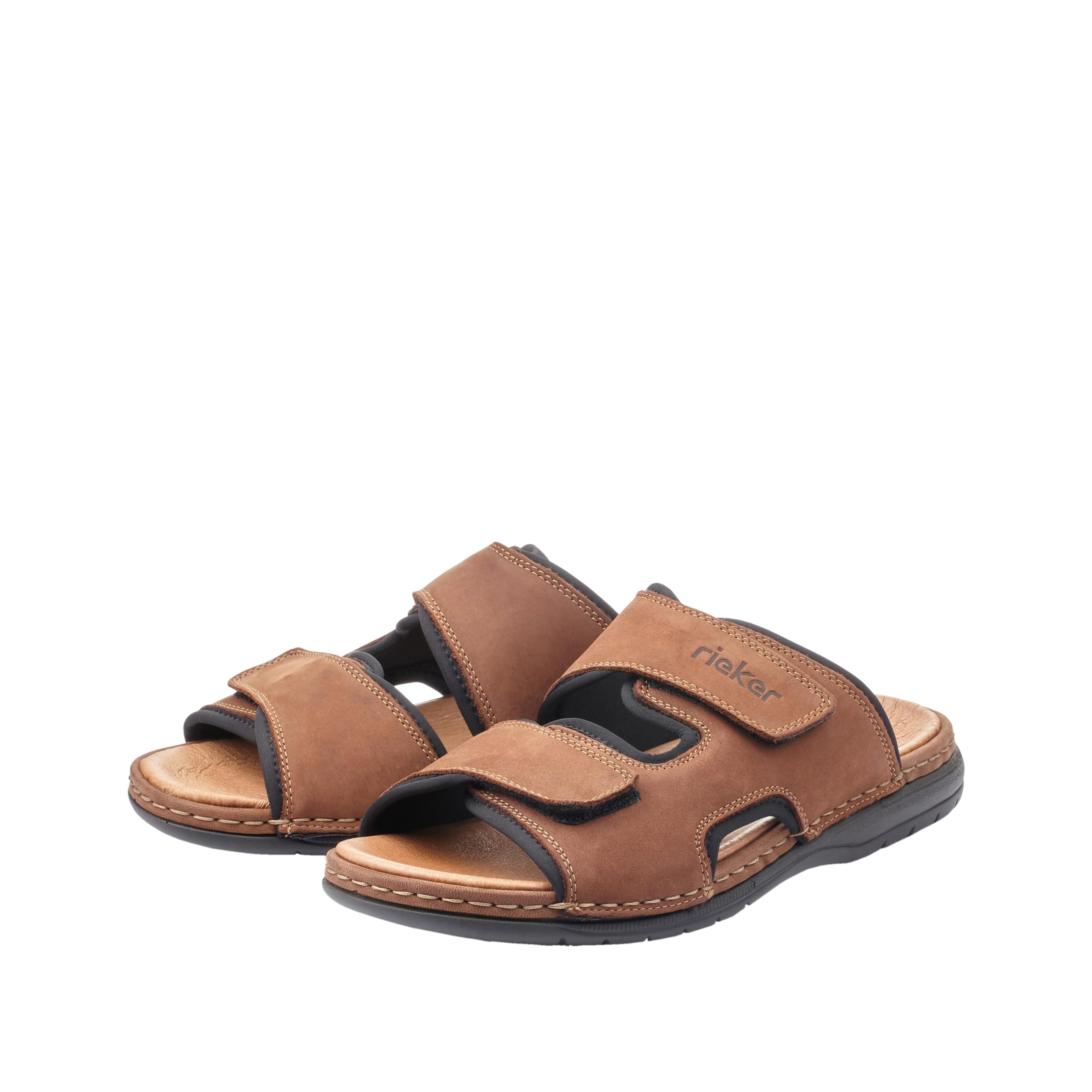 Rieker Men's Comfortable Slip-On Mules - Lightweight & Breathable Casual Shoes for Home, Office & Travel