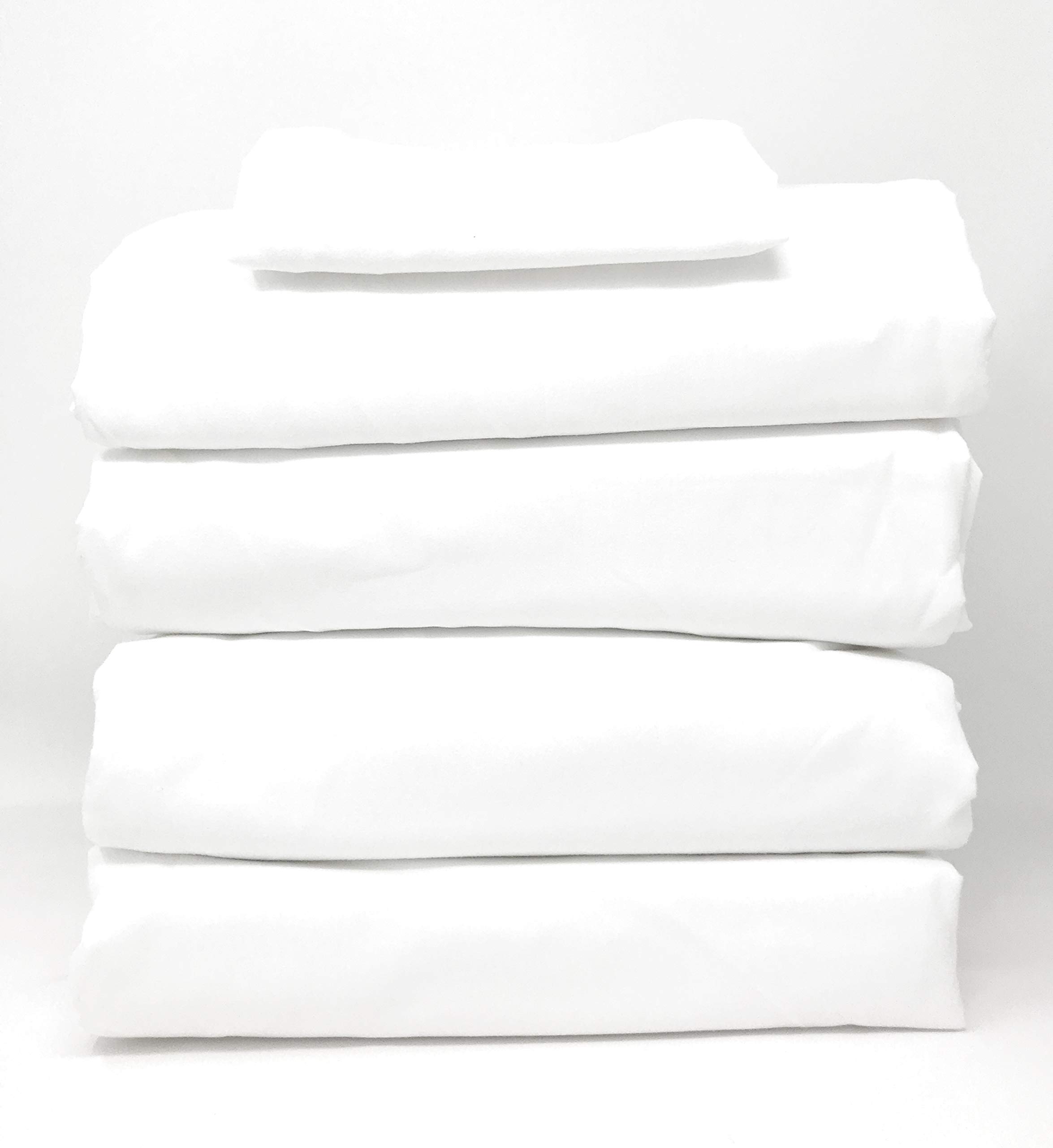 Tache Home Fashion Super Soft Bulk Wholesale Bed Sheet Set for Hotels, Motels & Dormitories - Premium Cotton Bedding for Hospitality & Guest Rooms (Perfect for Commercial Use & Home Bedrooms)